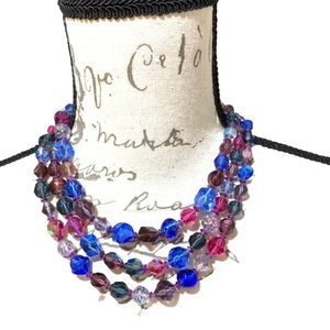 Cavsieole Aurora Triple Strand Necklace